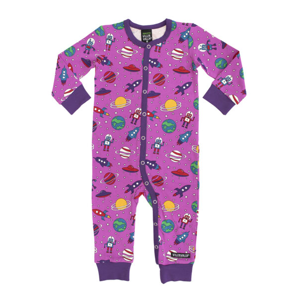 Tutina Pigiamino Space Print-Lotus 🚀