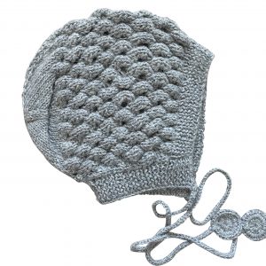 Cappellino Baby Alpaca-Grigio chiaro