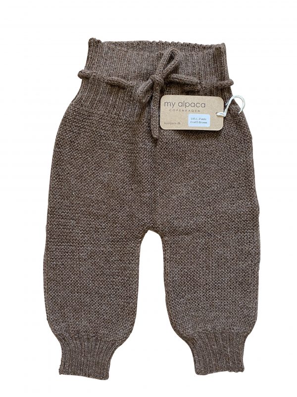 Pantaloni in Baby Alpaca-Choco 🍫