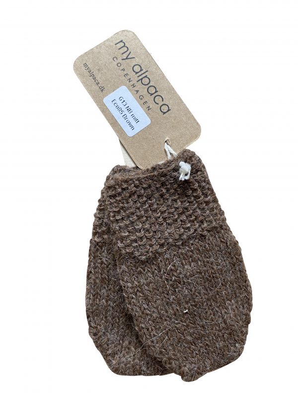 Guantini in Baby Alpaca 2/4mesi-Choco 🍫