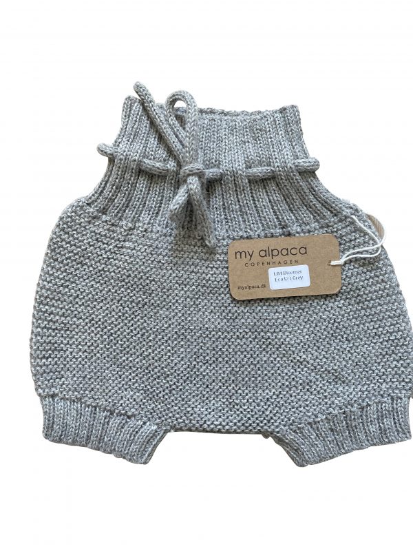 Copri Pannolino in Baby Alpaca-Grigio chiaro