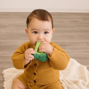 Cardigan in Baby Alpaca- Honey 🍯 ULTIMA TAGLIA 62cm!