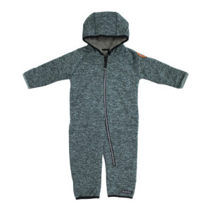 Tuta Outdoor in tessuto tecnico Antivento e Idrorepellente-Grigio