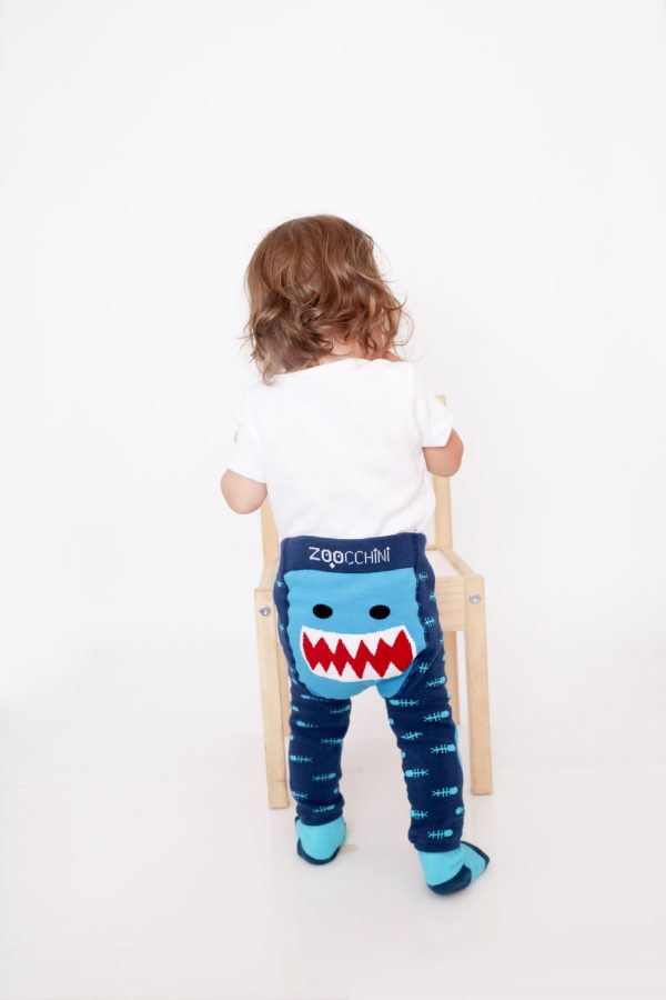 Set Leggings e Calzini Antiscivolo-Sherman lo Squalo 🦈 ULTIMA TAGLIA 12/18mesi! - immagine 4