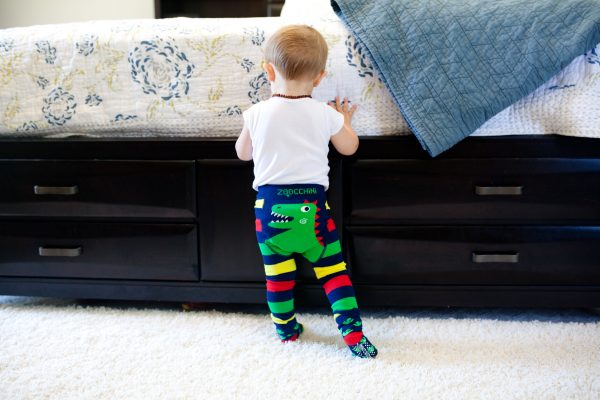 Set Leggings e Calzini Antiscivolo-Devin il Dinosauro ULTIMA TAGLIA 12/18mesi! - immagine 4