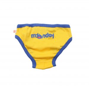 Set 7 Mutandine Bambino in cotone bio-Giorni della settimana ULTIMA TAGLIA 5/6anni!