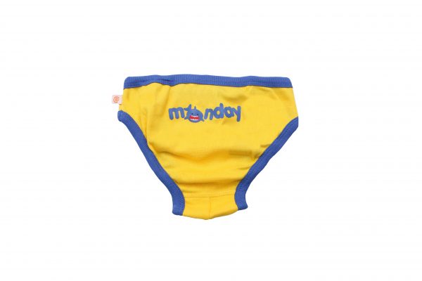 Set 7 Mutandine Bambino in cotone bio-Giorni della settimana ULTIMA TAGLIA 5/6anni!
