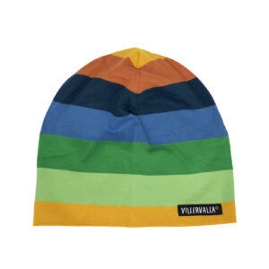 Cappello Beanie a maglia Righe Arcobaleno