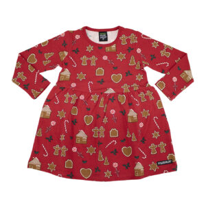 Abito Gingerbread-Rosso
