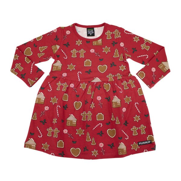 Abito Gingerbread-Rosso