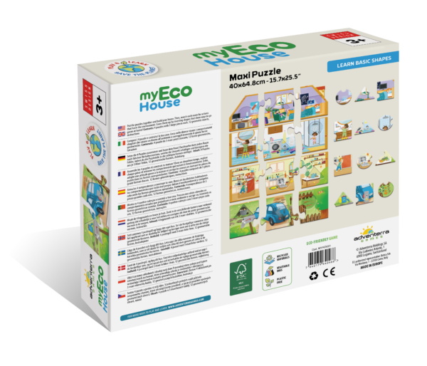 My Eco House-Maxi Puzzle - immagine 2