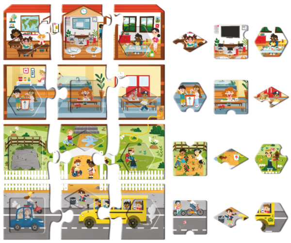 My Eco School-Maxi Puzzle - immagine 3