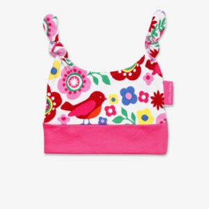 Cappellino con Nodini-Birds&Flowers 🌷