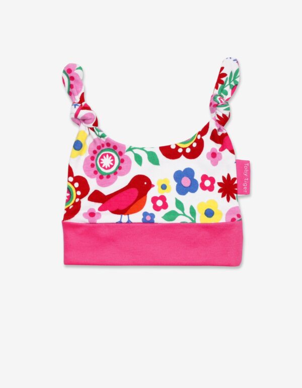 Cappellino con Nodini-Birds&Flowers 🌷