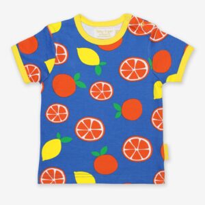 T-Shirt in cotone organico-Arance e Limoni ULTIMA TAGLIA 6-12mesi!