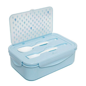 Bento Box Porta Pranzo-Celeste