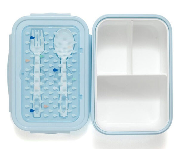 Bento Box Porta Pranzo-Celeste - immagine 2