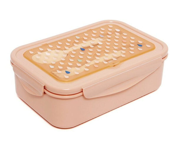 Bento Box Porta Pranzo-Rosa - immagine 3