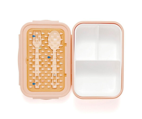 Bento Box Porta Pranzo-Rosa - immagine 2