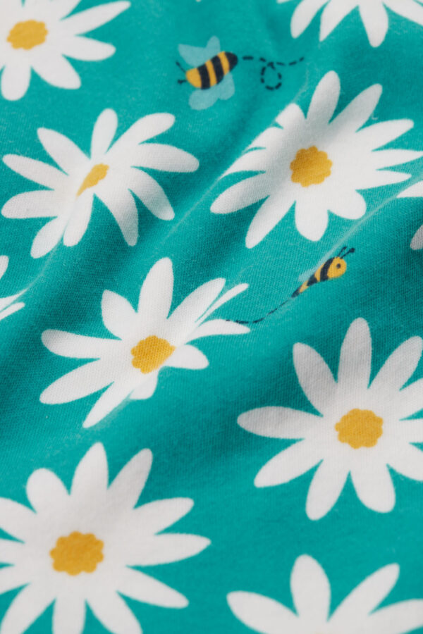 Salopette Jeans Reversibile ricamata 🐝 - immagine 5