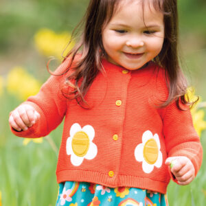 Cardigan lavorato a maglia-Daisy 🌼