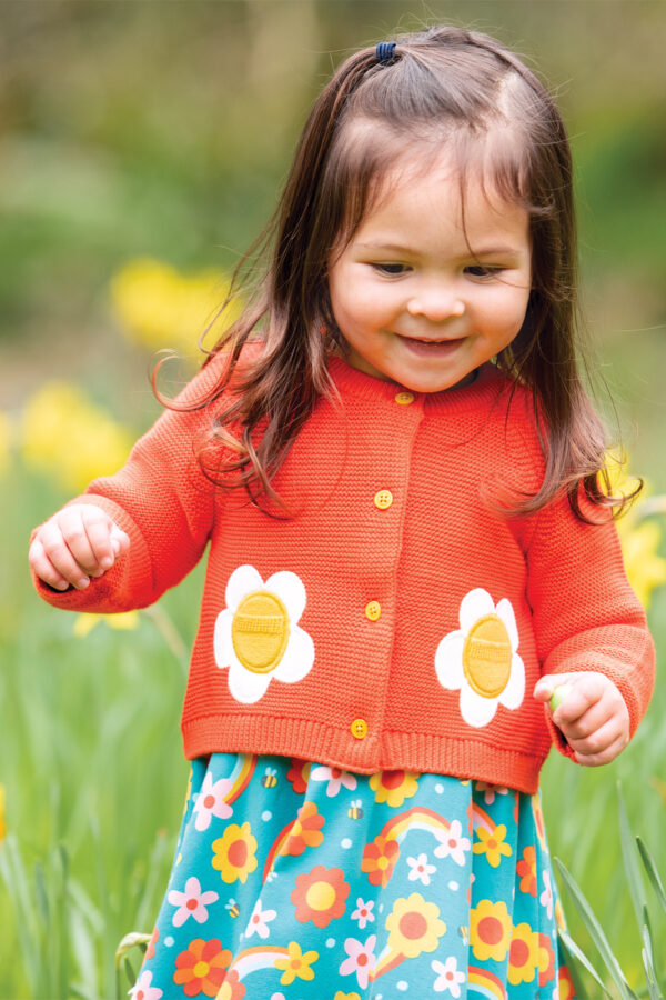 Cardigan lavorato a maglia-Daisy 🌼
