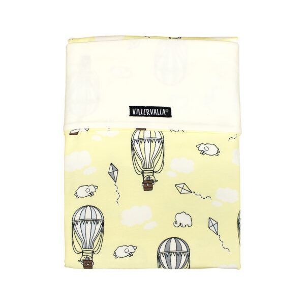 Set Lenzuolo+Federa-Mongolfiere Vintage