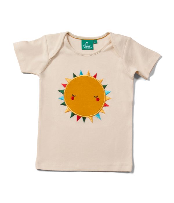 T-Shirt a manica corta ricamata-You Are My Sunshine 🌞