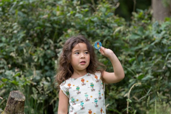 Blouse smanicata-Take to the Skies - immagine 4