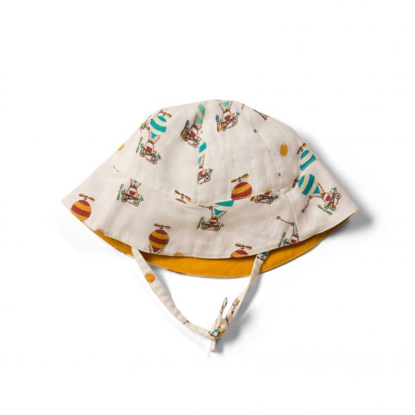 Cappellino Estivo Reversibile-Take to the Skies