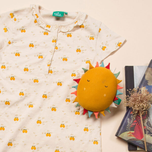 Camicia da notte in cotone organico-Lemon Grove 🍋 - immagine 2
