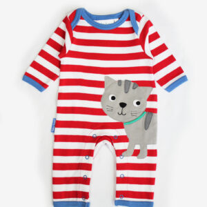 Tutina estiva in cotone organico-Gattino 🐈