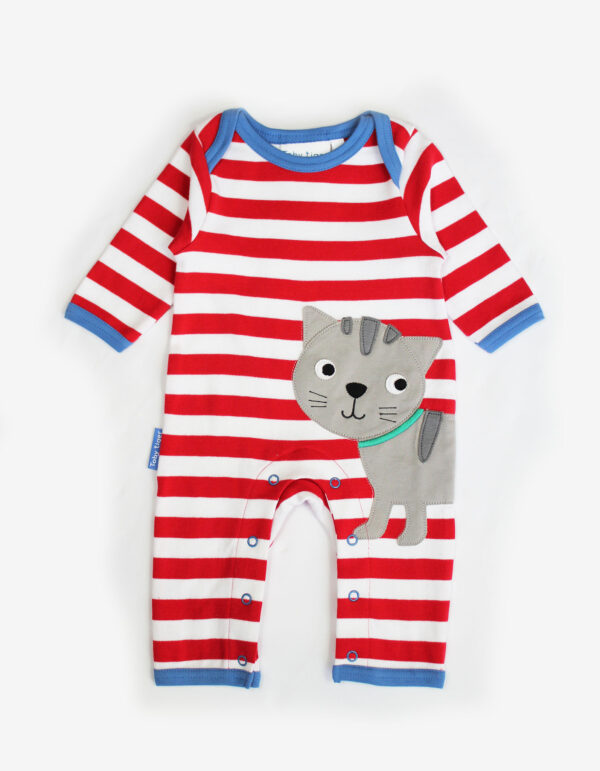 Tutina estiva in cotone organico-Gattino 🐈