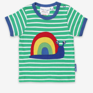 T-shirt Manica Corta in cotone organico-Lumachina 🐌 ULTIMA TAGLIA 18/24!