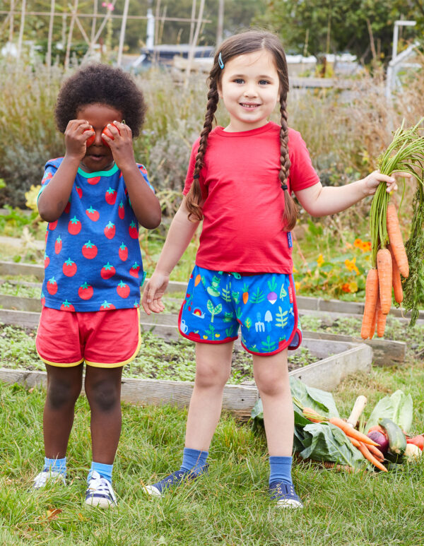 T-Shirt  Manica Corta in cotone organico-Tomato 🍅 - immagine 3