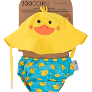 Set Baby Costumino Contenitivo+Cappellino Protezione UPF 50+ Pulcini🐣
