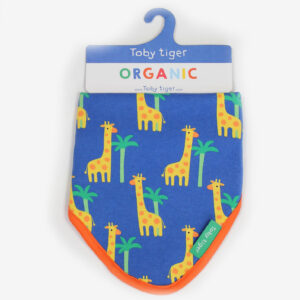 Bavaglino in cotone organico-Giraffa