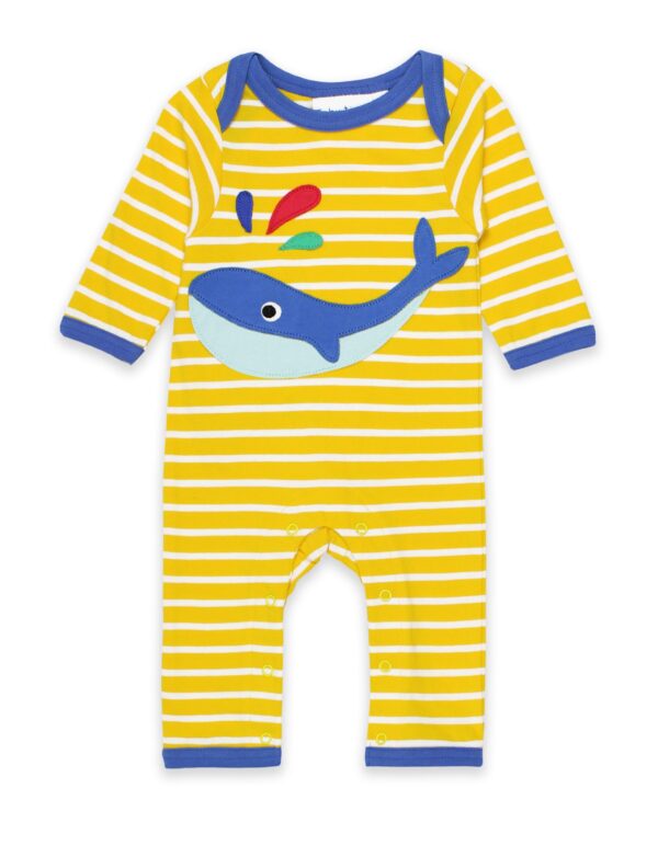 Tutina in cotone organico-Whale 🐳