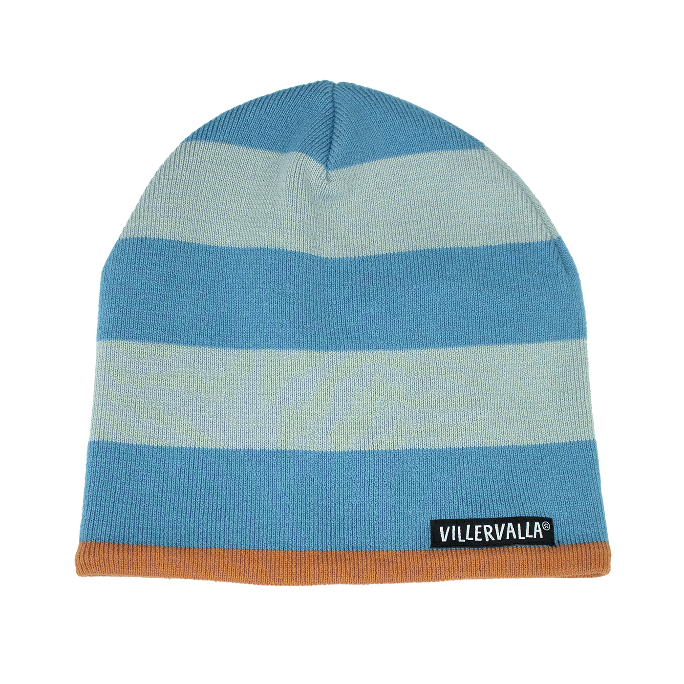Cappello Beanie in calda maglia e pile-Ocean/Fossil
