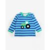 T-Shirt a manica lunga interattiva in cotone organico-Tractor 🚜(lift the flap)