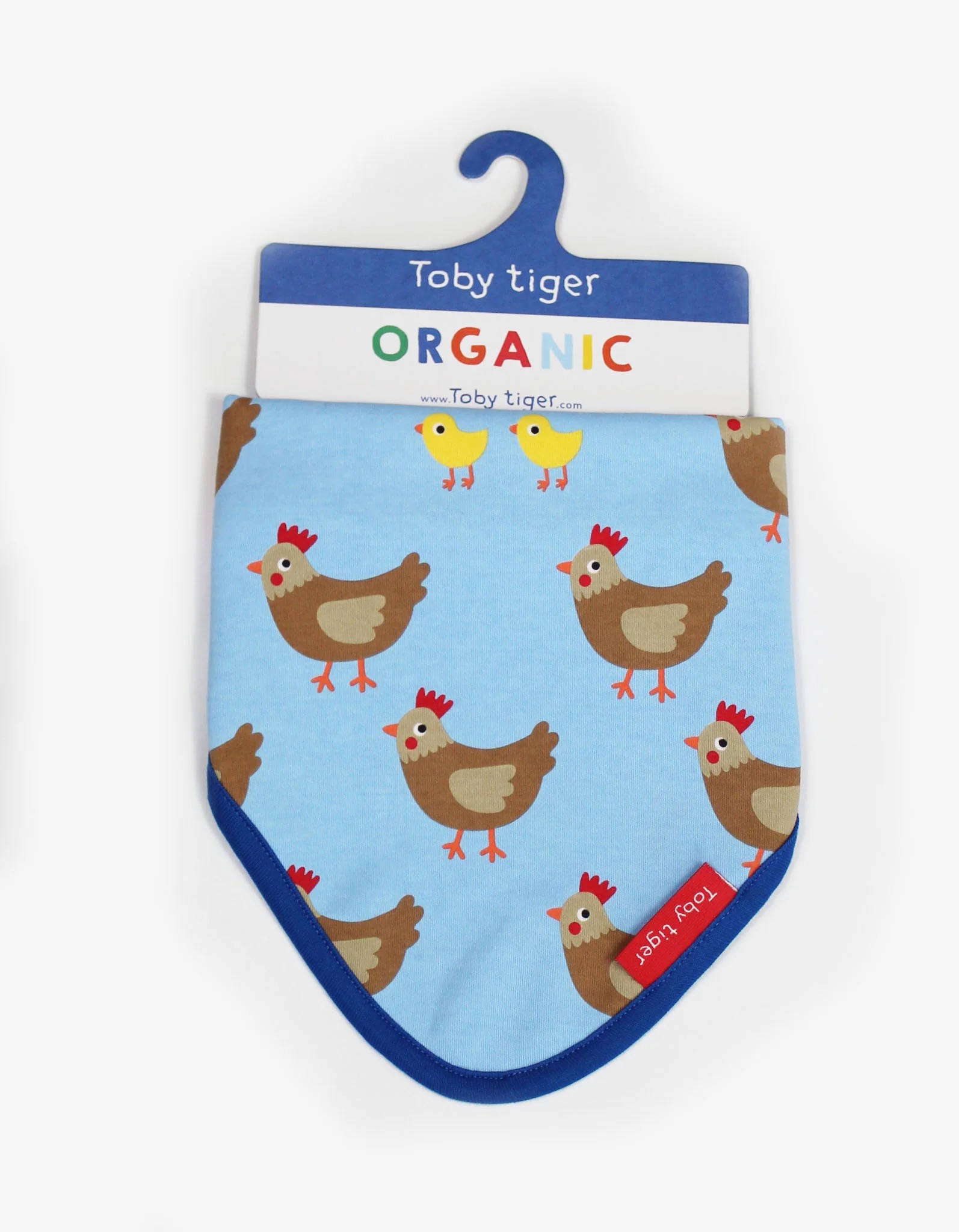 Bavaglino in cotone organico-Chicken
