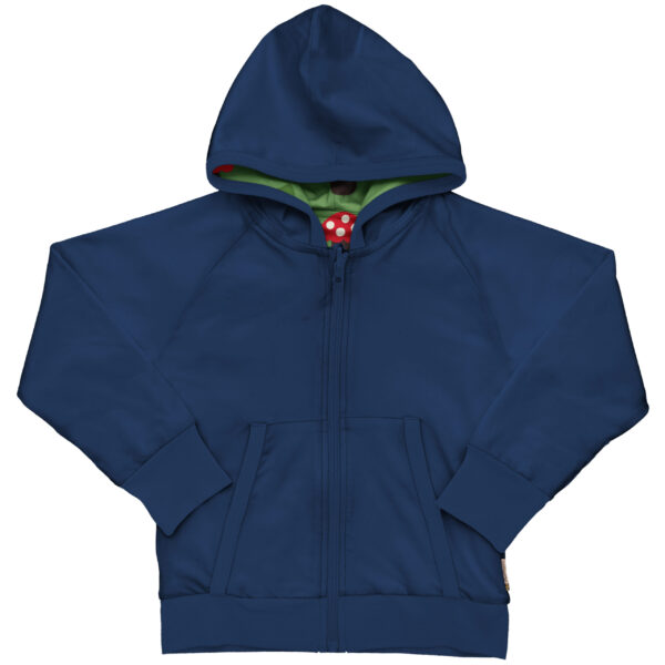 Felpa Reversibile con zip e cappuccio-Mushroom 🍄 - immagine 3