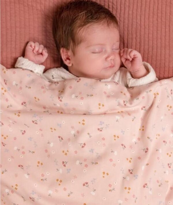 Lenzuolo sotto con angoli LETTINO Pink Flowers - immagine 2