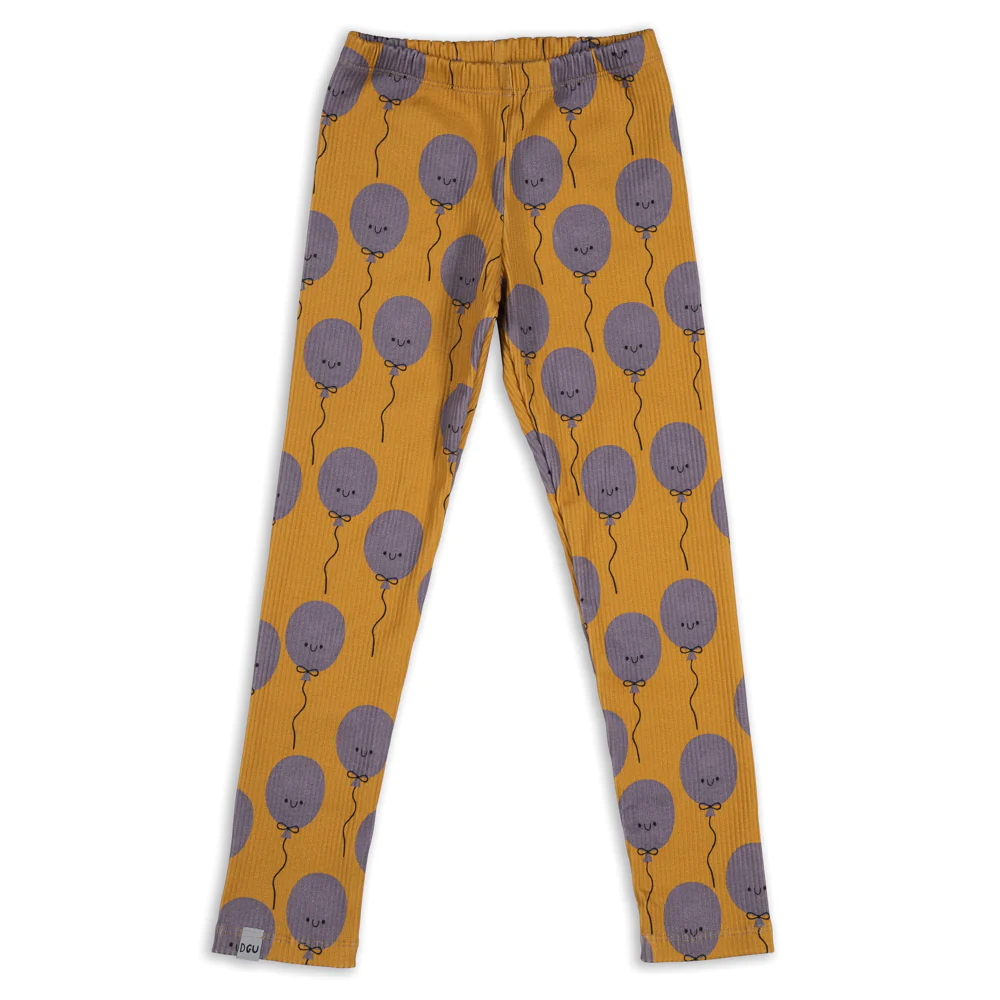 Leggings a costine in cotone organico-Balloon ULTIMA TAGLIA 140/146cm