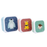 Pack 3 Scatoline Snack-Little Monsters