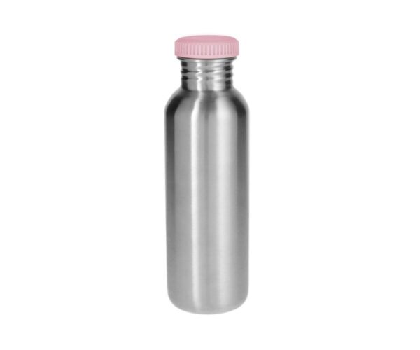 Borraccia Acciaio Basic 750ml-Tappo Rosa