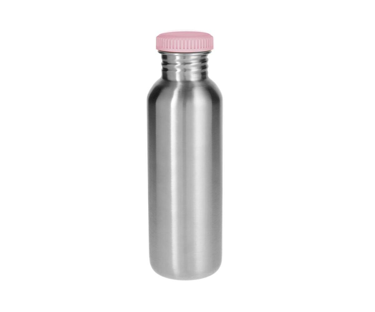 Borraccia Acciaio Basic 750ml-Tappo Rosa