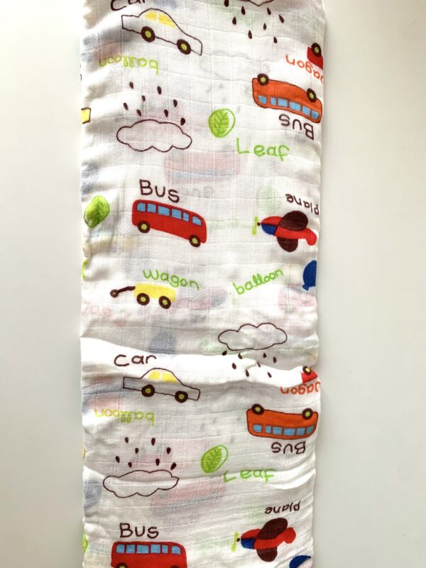 Mussola in cotone Cars - immagine 2