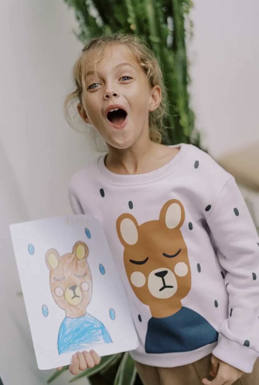 Felpa in cotone felpata-BEAR