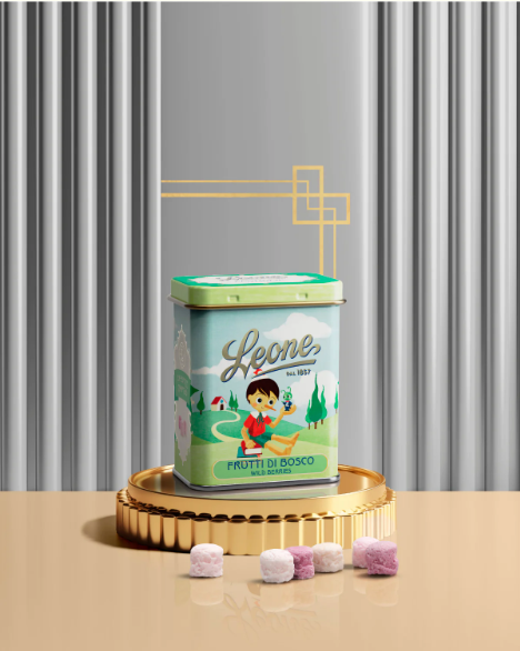 Lattina 30g Pastiglie ai Frutti di Bosco "C'era una volta"-Pinocchio
